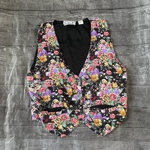 Women’s Stratosphere Floral Vest Small